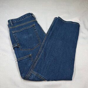 Carpenter by CAT Men’s Workwear Jeans 34x30 Straight Leg Utility Denim